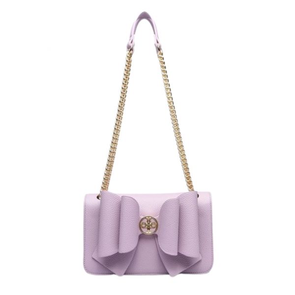 Handbag, DOROTHY Bow Purple