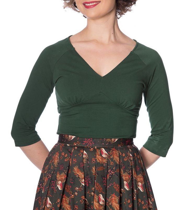 Top, BETTY Green (10119)