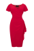 Pencil Dress, ELSIE Red