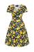 Swing Dress, LYRA MINI Lemons