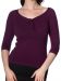 Knitted Top, PRETTY ILLUSION Aubergine (1281)