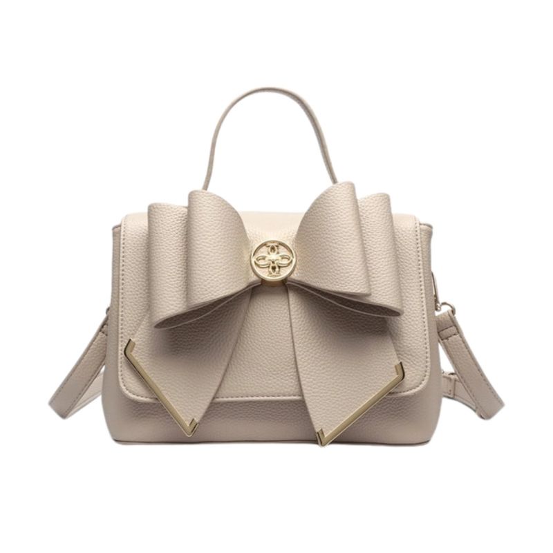 Handbag, MARY Bow Beige