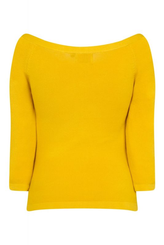 Knitted Top, PRETTY ILLUSION Mustard (1281)