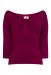 Knitted Top, PRETTY ILLUSION Burgundy (1281)