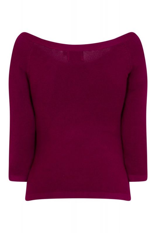 Knitted Top, PRETTY ILLUSION Burgundy (1281)