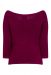 Knitted Top, PRETTY ILLUSION Burgundy (1281)