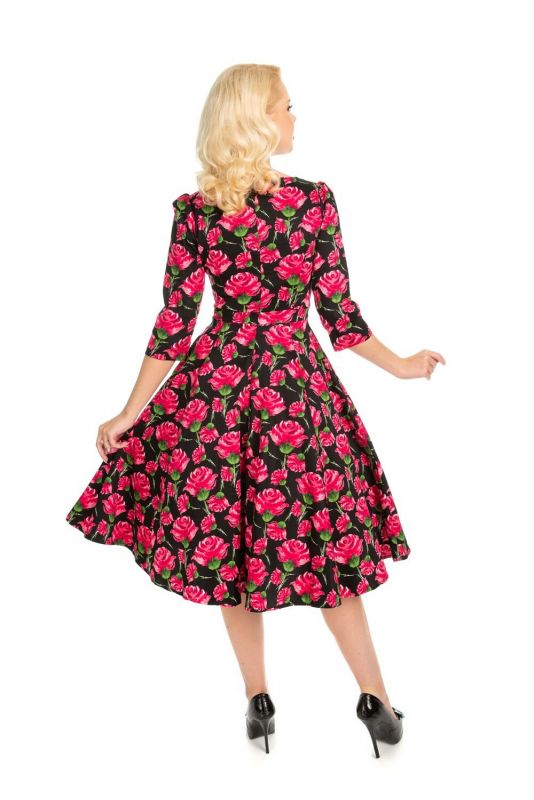 Swing Dress, HR ENGLISH ROSE (111)