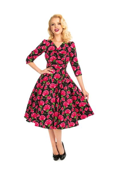 Swing Dress, HR ENGLISH ROSE (111)