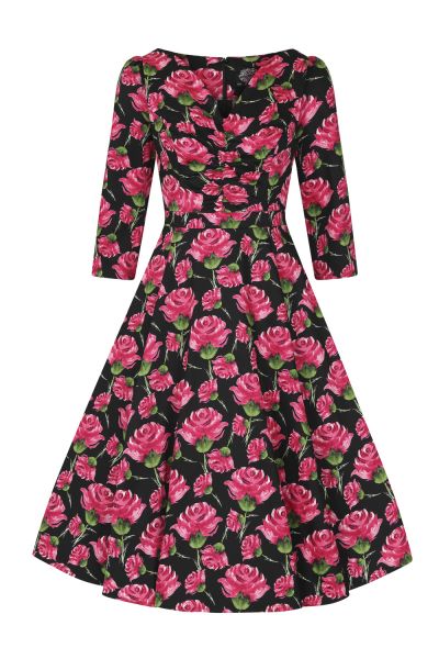 Swing Dress, HR ENGLISH ROSE (111)