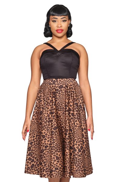 Swing Skirt, MILLA Leopard