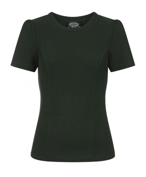 Top, SUSAN Knitted Green (253)