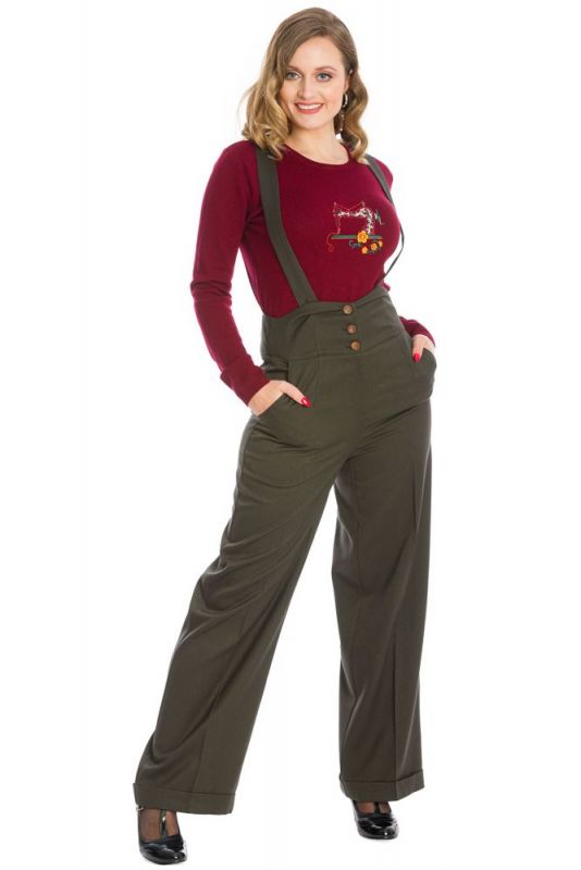 Trousers, HER FAVOURITES Green (31111)