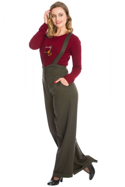 Trousers, HER FAVOURITES Green (31111)