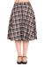 Swing Skirt, DREAMING Check (25385)