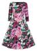 Swing Dress, HR SYDNEY FLORAL (496)