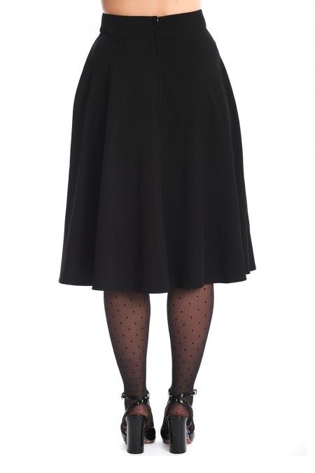 Swing Skirt, BOOK CLUB Black (25515)