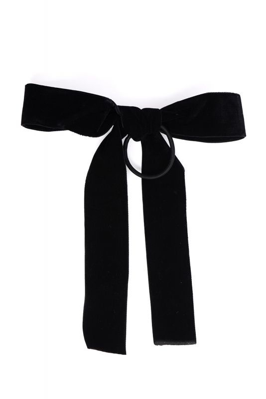 Hair Tie, BLACK VELVET