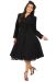 Coat, LAURA Swing Black (626)