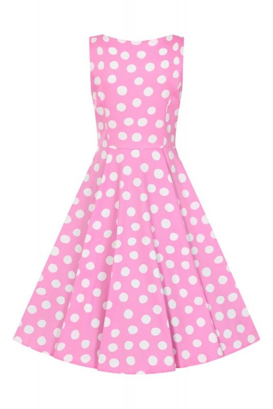 Swing Dress, PINK DOT (733)