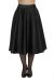 Swing Skirt, HAZEL Satin Black (25617)