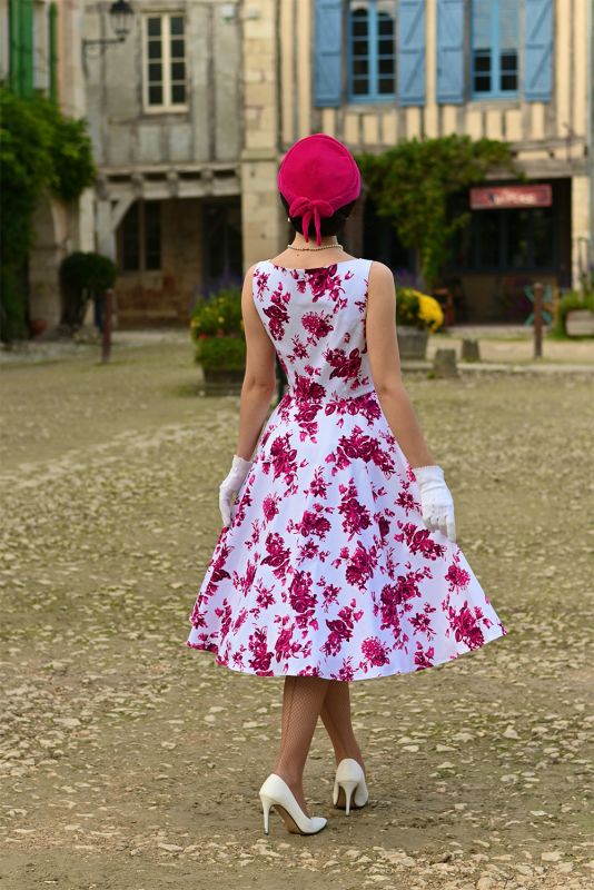 Swing Dress, PINK ROSACEAE (9975) 