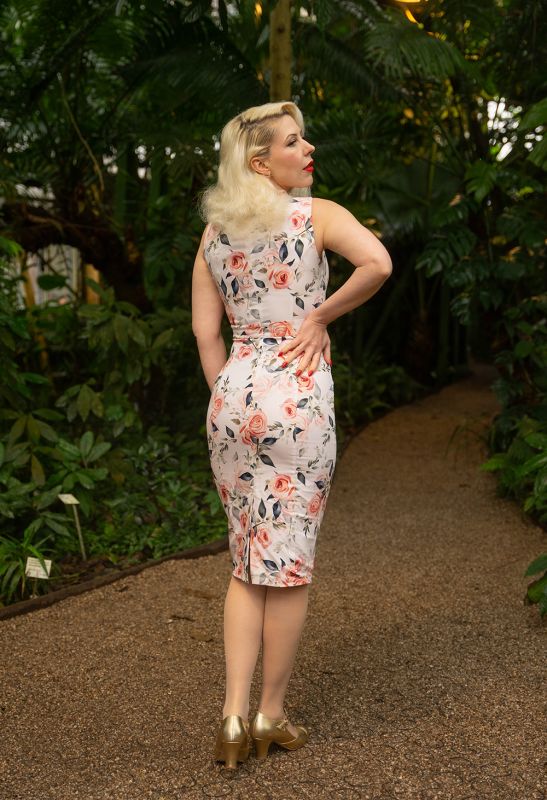 Pencil Dress, JOYCE FLORAL (813)