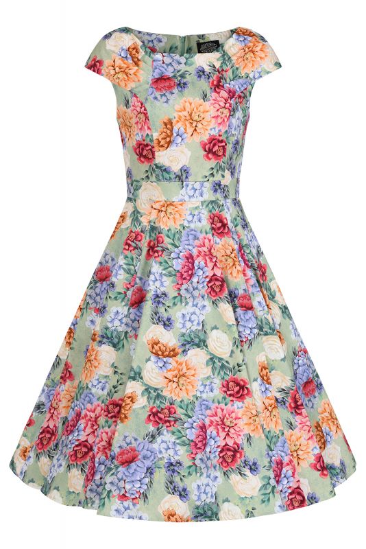 Swing Dress, LEAH FLORAL (794)