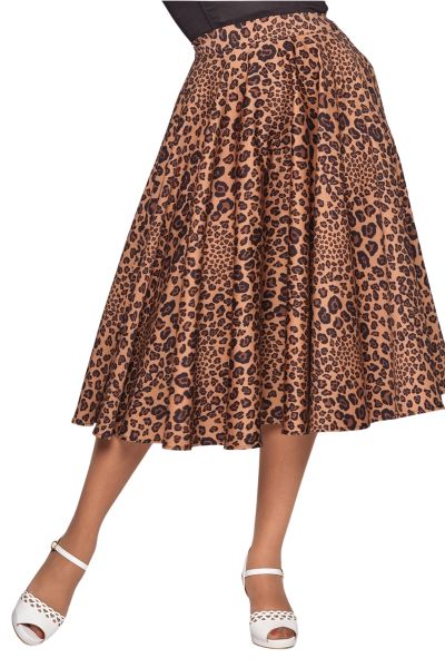 Swing Skirt, MILLA Leopard