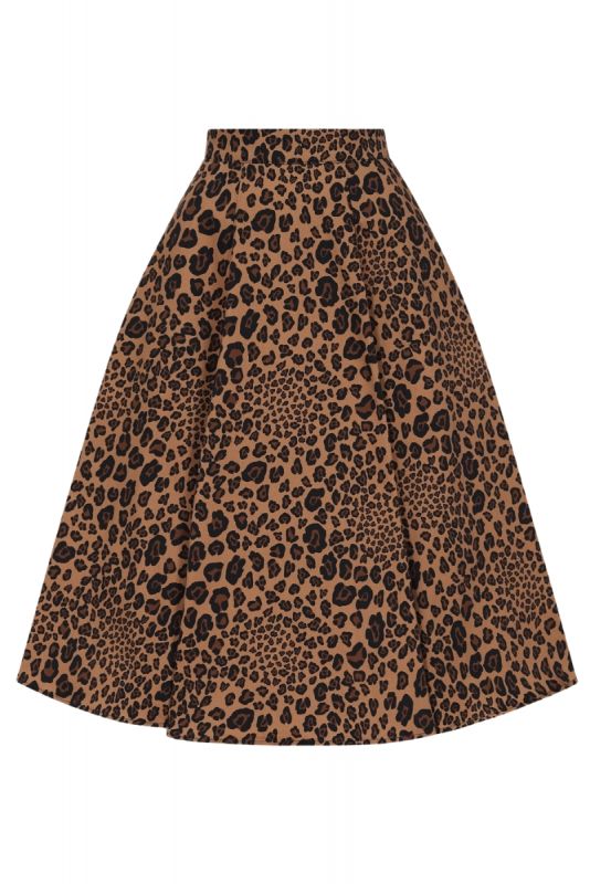 Swing Skirt, MILLA Leopard