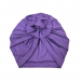 Turban Hat, ROSETTE Purple