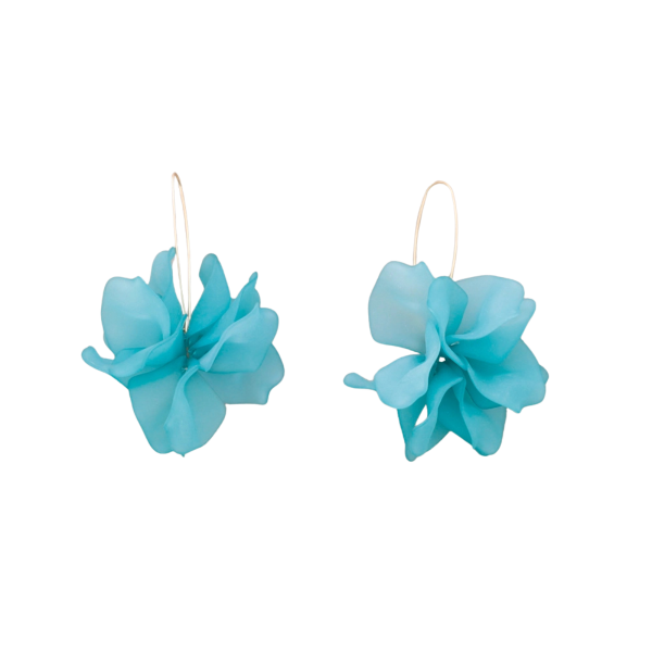 Earrings, PETALS Turquoise