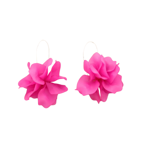 Earrings, PETALS Pink