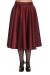 Swing Skirt, HAZEL Satin Burgundy (25617) 