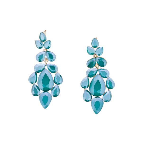 Earrings, CRYSTAL Petrooli