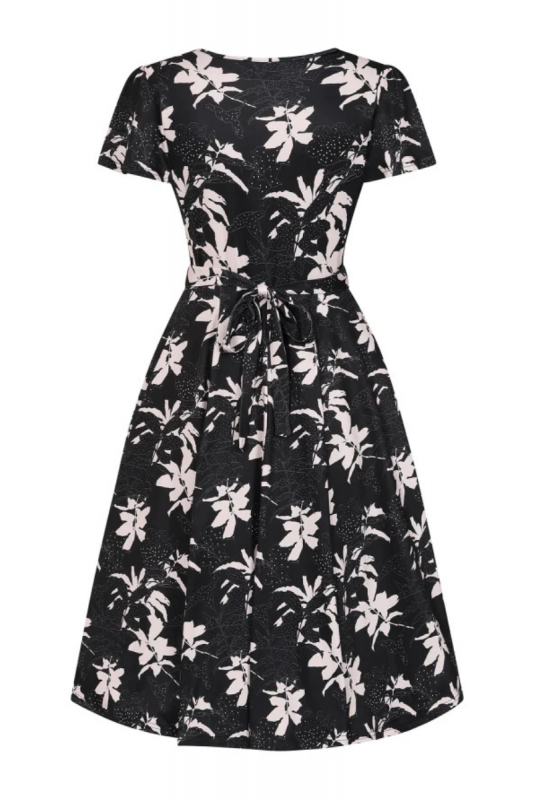 Swing Dress, LYRA Monochrome Floral