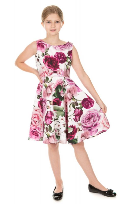 Kids Swing Dress, ALICE FLORAL (316)