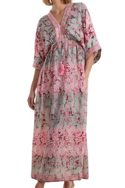 Maxi Dress, KIMONO Floral