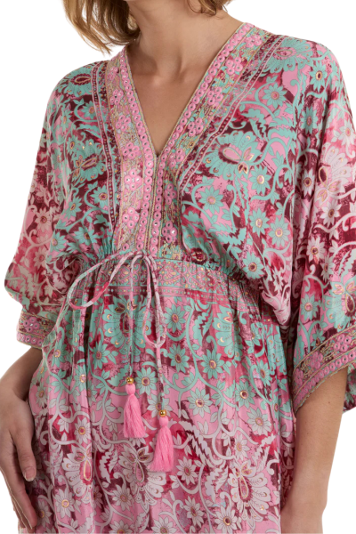 Maxi Dress, KIMONO Floral