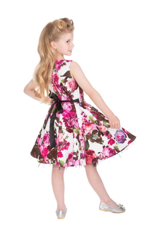 Lasten Kellomekko, AUDREY 50s Floral (4087)