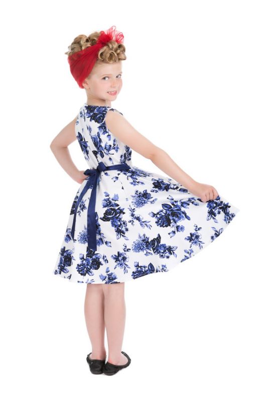 Kids Swing Dress, BLUE ROSA (4104)