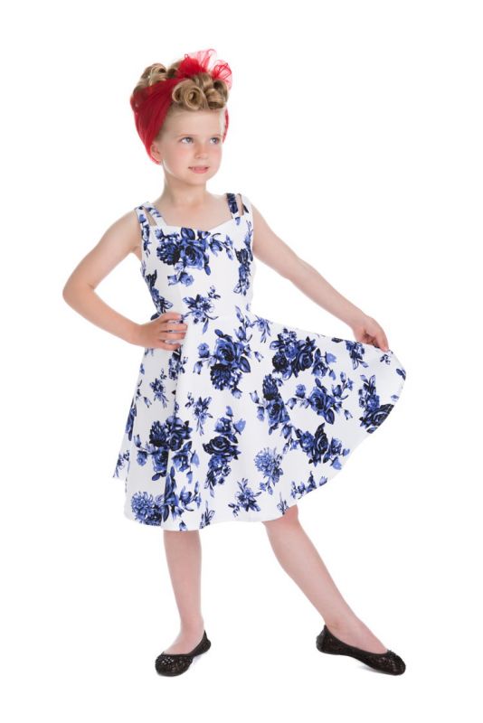 Kids Swing Dress, BLUE ROSA (4104)