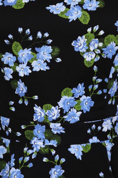 Kellomekko, HEPBURN Blue Floral