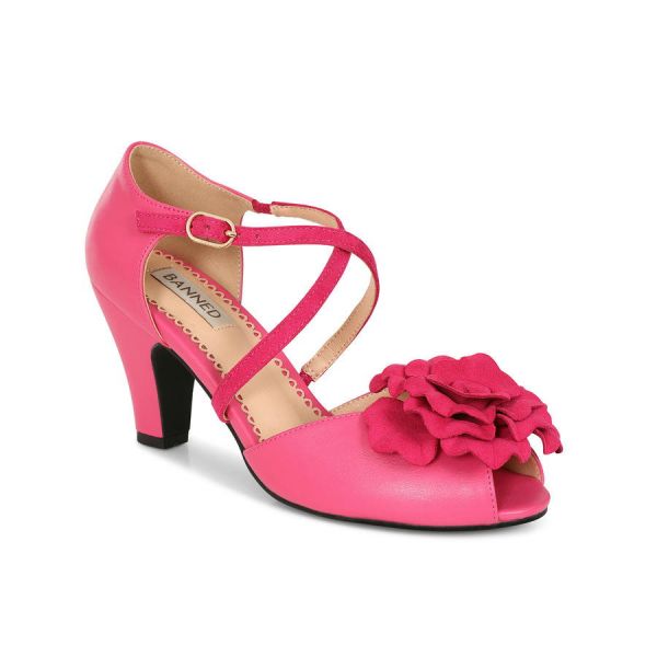 Shoes, KELLY LEE Pin Up Pink (71233)