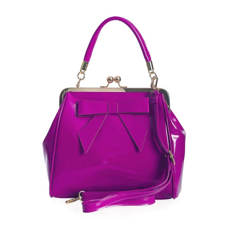 Bag, AMERICAN VINTAGE Dark Purple (7211)