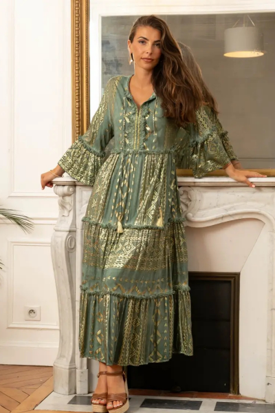 Maxi Dress, QUEEN Green