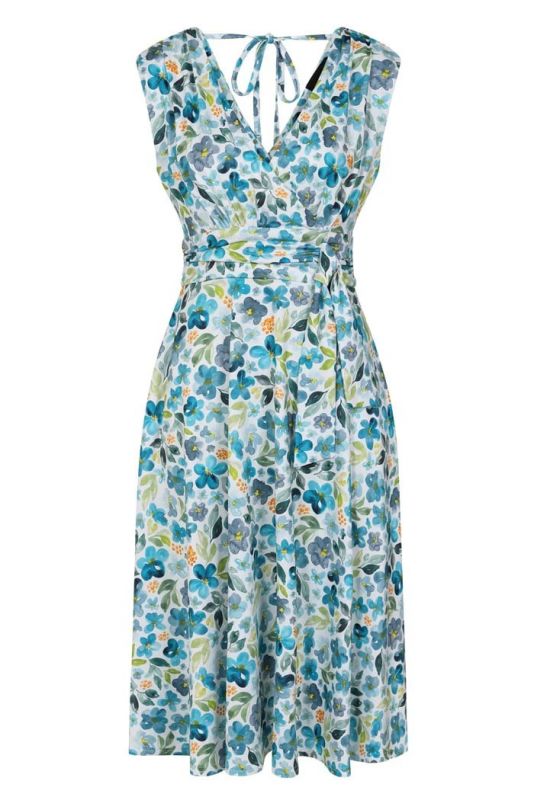 Dress, ARABELLA Blue Gem Floral