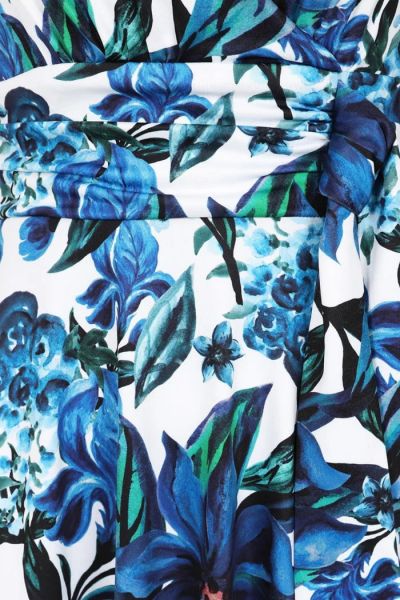 Dress, ARABELLA Painted Blue Floral