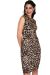 Pencil Dress, BLAKELY Leopard (9413)