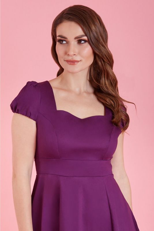 Swing Dress, CLAUDIA Purple (1695)