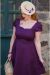 Swing Dress, CLAUDIA Purple (1695)